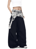 Vintage Ruffled Lace Parachute Pants - COPPING THREADS - CT Select