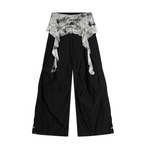 Vintage Ruffled Lace Parachute Pants - COPPING THREADS - CT Select