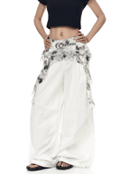 Vintage Ruffled Lace Parachute Pants - COPPING THREADS - CT Select