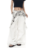 Vintage Ruffled Lace Parachute Pants - COPPING THREADS - CT Select