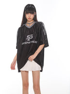 Vintage Satin Stripe Sports Jersey Tee - COPPING THREADS - CT Select