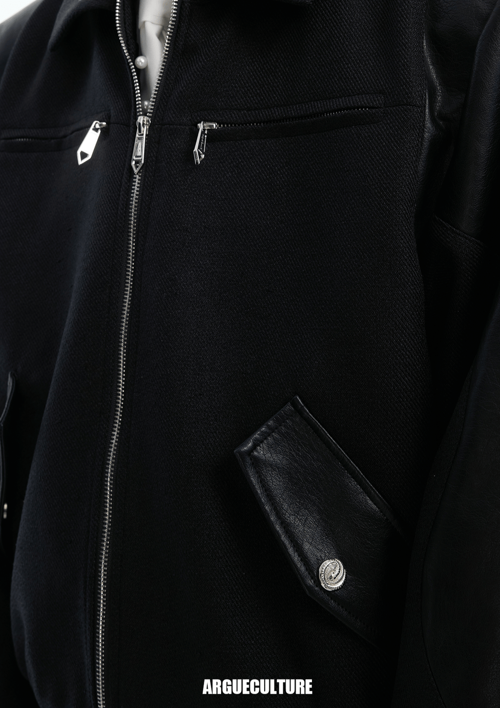 Vintage Snake - Print Deconstructed Bomber Jacket - COPPING THREADS - ArguE CulturE