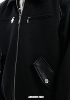 Vintage Snake - Print Deconstructed Bomber Jacket - COPPING THREADS - ArguE CulturE