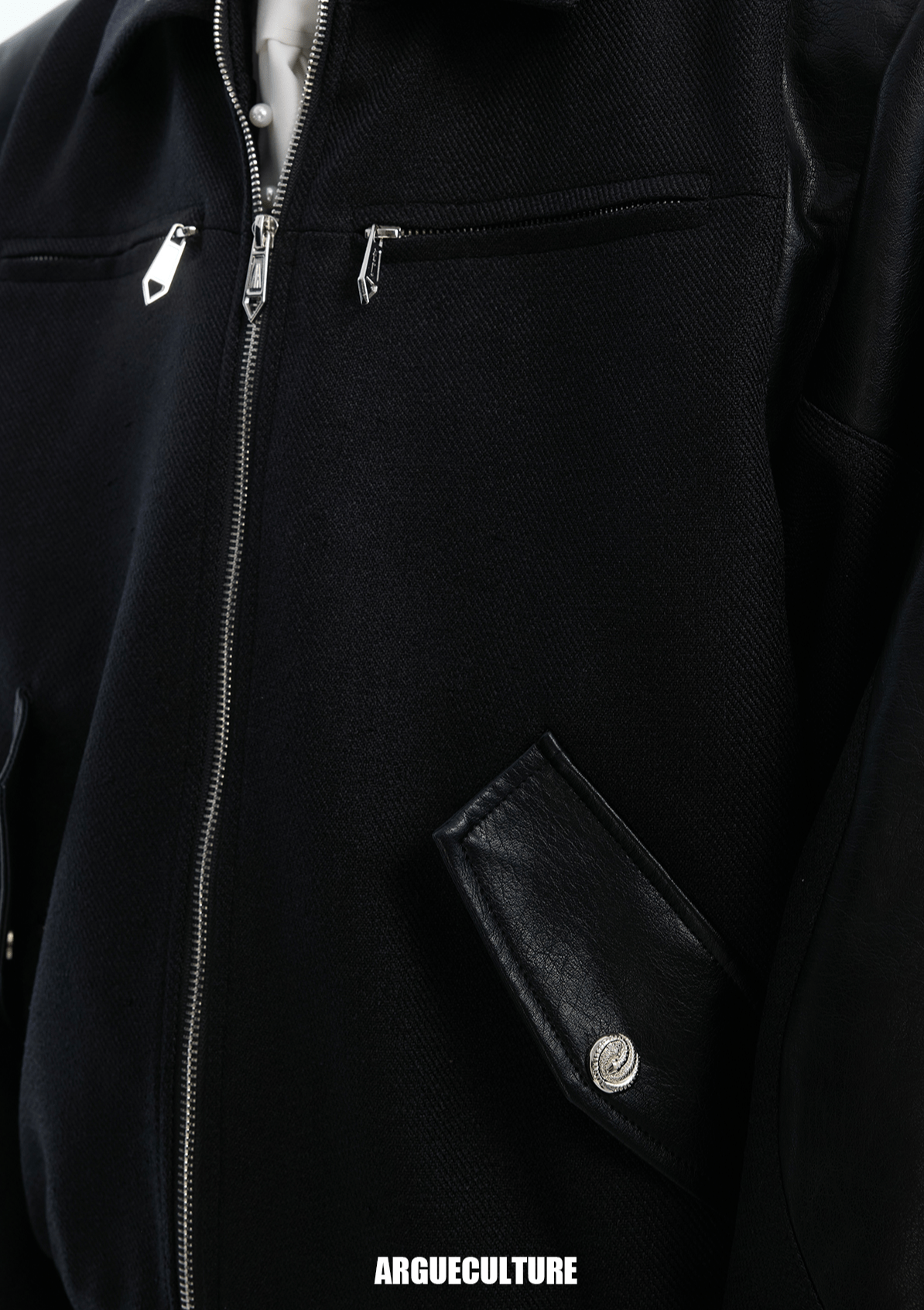 Vintage Snake - Print Deconstructed Bomber Jacket - COPPING THREADS - ArguE CulturE