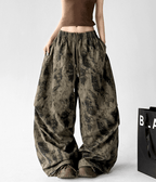 Vintage Snake Print Wide - Leg Pants - CT205 - COPPING THREADS - CT Select