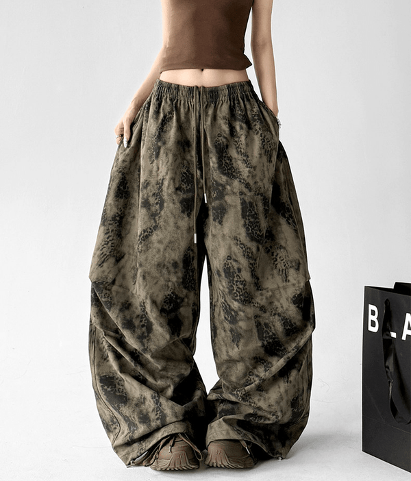Vintage Snake Print Wide - Leg Pants - CT205 - COPPING THREADS - CT Select