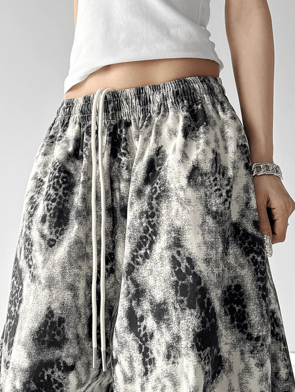 Vintage Snake Print Wide - Leg Pants - CT205 - COPPING THREADS - CT Select