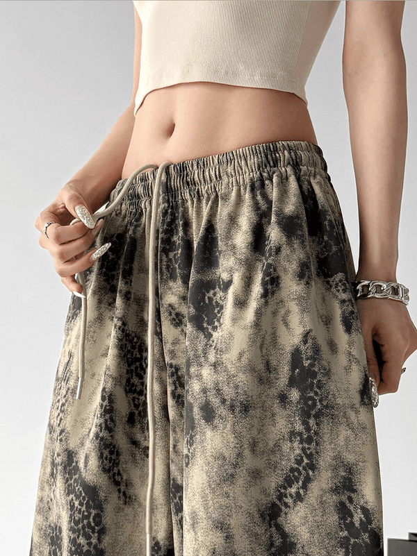 Vintage Snake Print Wide - Leg Pants - CT205 - COPPING THREADS - CT Select
