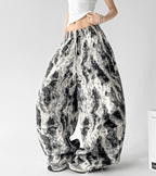 Vintage Snake Print Wide - Leg Pants - CT205 - COPPING THREADS - CT Select