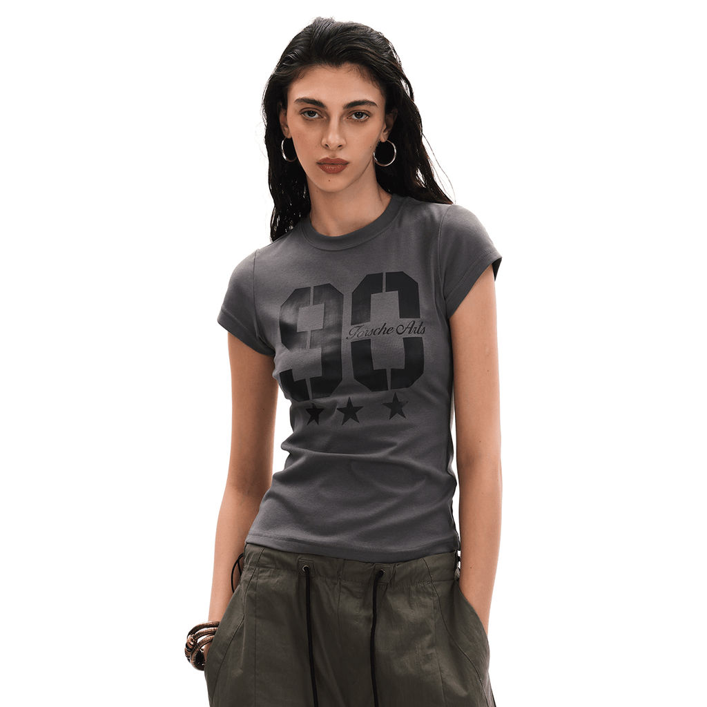 Vintage Sport Graphic Fitted Tee - COPPING THREADS - 0123Start