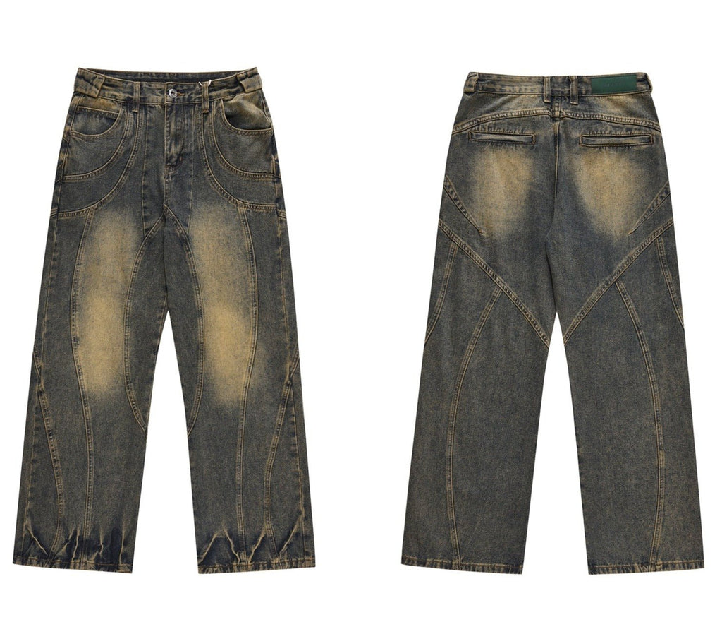 Vintage Straight - Leg Draped Denim - COPPING THREADS - CT Select
