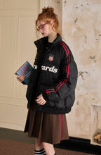 Vintage Stripe Sleeve Puffer Jacket - COPPING THREADS - CATTEE