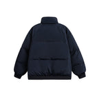 Vintage Stripe Sleeve Puffer Jacket - COPPING THREADS - CATTEE