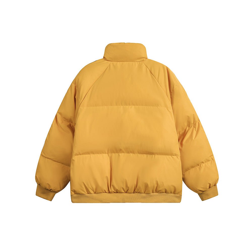 Vintage Stripe Sleeve Puffer Jacket - COPPING THREADS - CATTEE