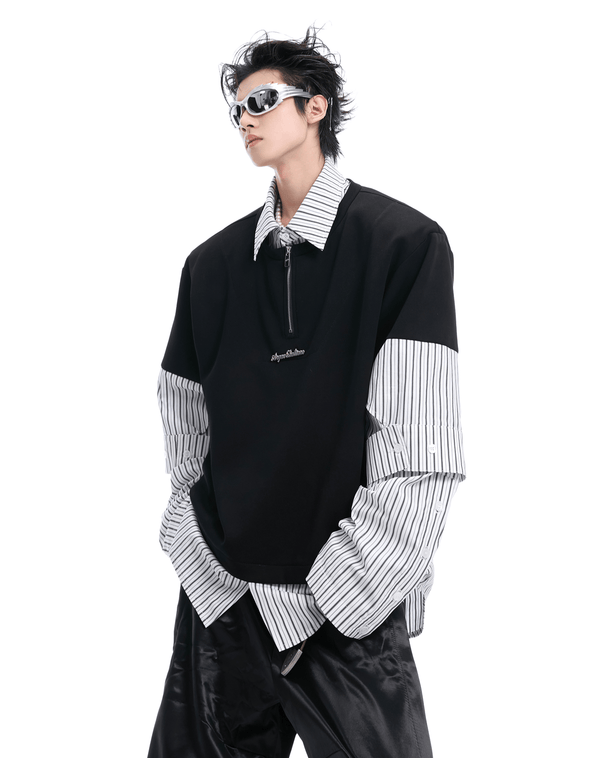 Vintage Striped Layered - Look Shirt - COPPING THREADS - ArguE CulturE