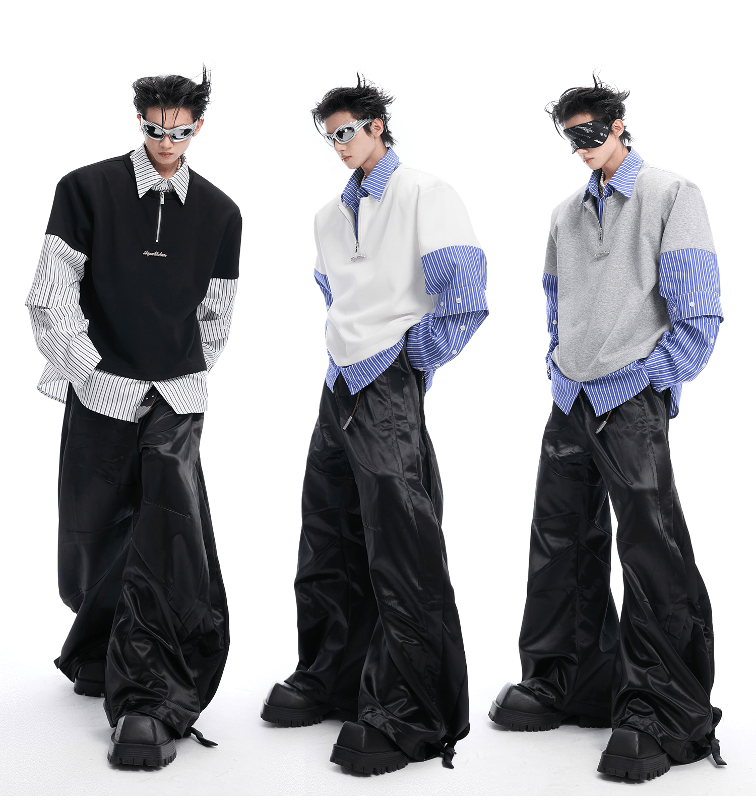 Vintage Striped Layered - Look Shirt - COPPING THREADS - ArguE CulturE