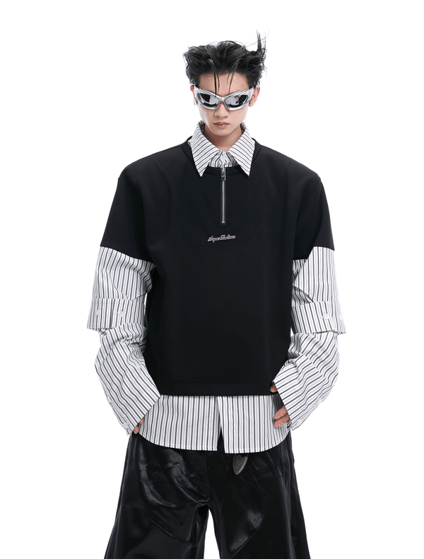 Vintage Striped Layered - Look Shirt - COPPING THREADS - ArguE CulturE