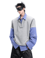 Vintage Striped Layered - Look Shirt - COPPING THREADS - ArguE CulturE