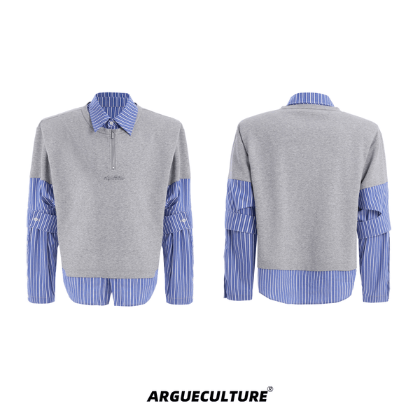 Vintage Striped Layered - Look Shirt - COPPING THREADS - ArguE CulturE