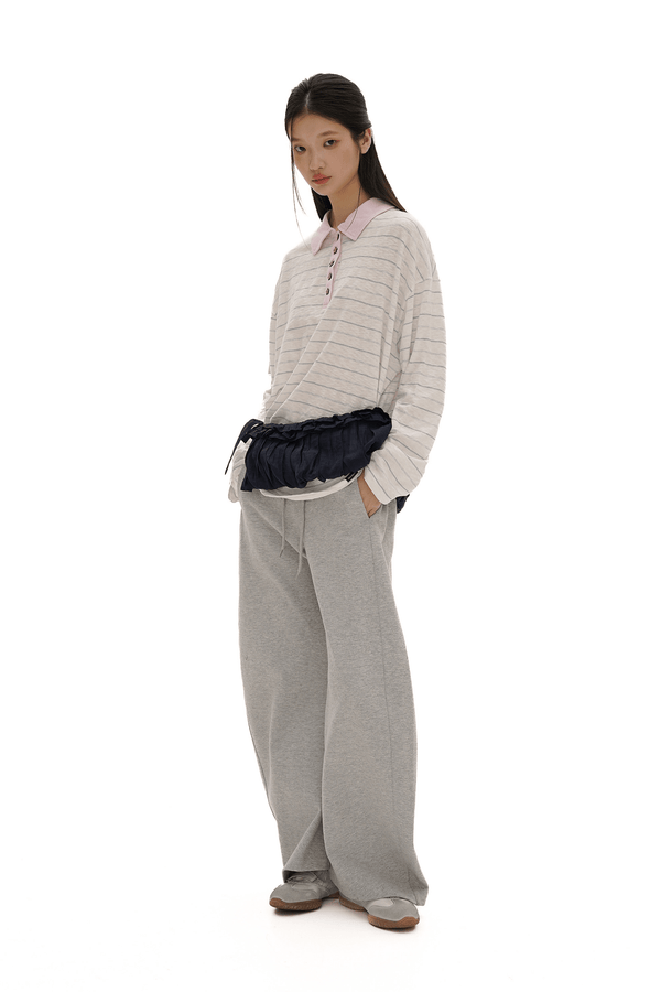Vintage Striped Loose - Fit Long Sleeve Tee - COPPING THREADS - MOROMORO