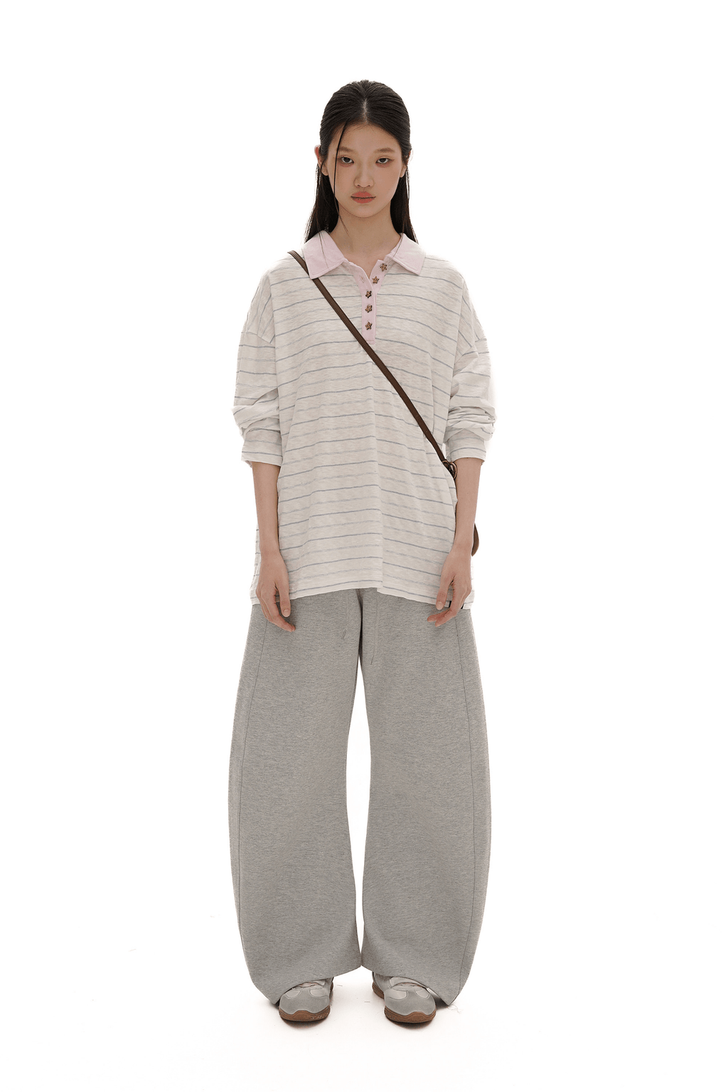 Vintage Striped Loose - Fit Long Sleeve Tee - COPPING THREADS - MOROMORO