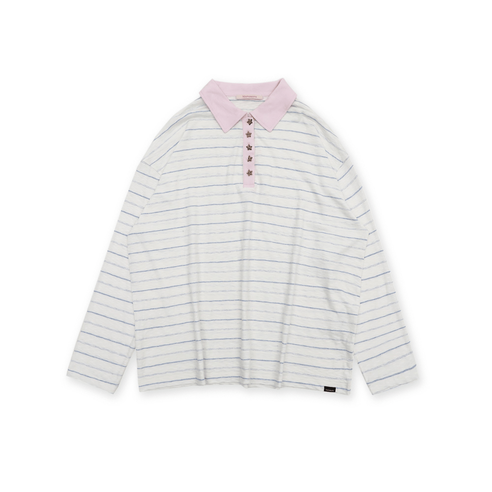 Vintage Striped Loose - Fit Long Sleeve Tee - COPPING THREADS - MOROMORO