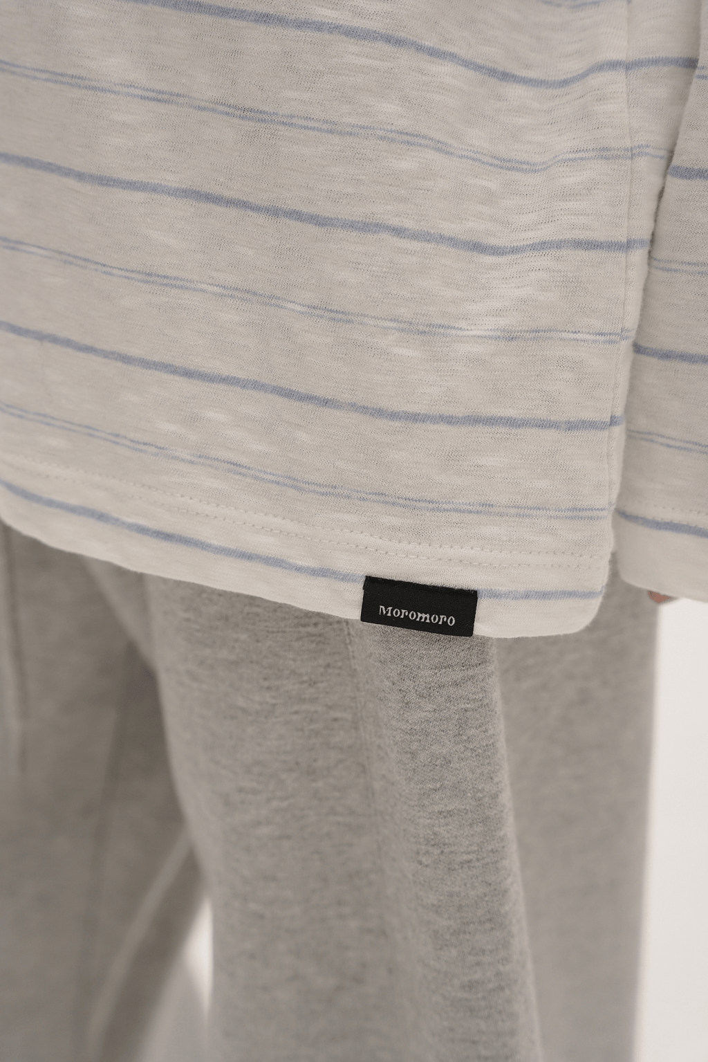 Vintage Striped Loose - Fit Long Sleeve Tee - COPPING THREADS - MOROMORO