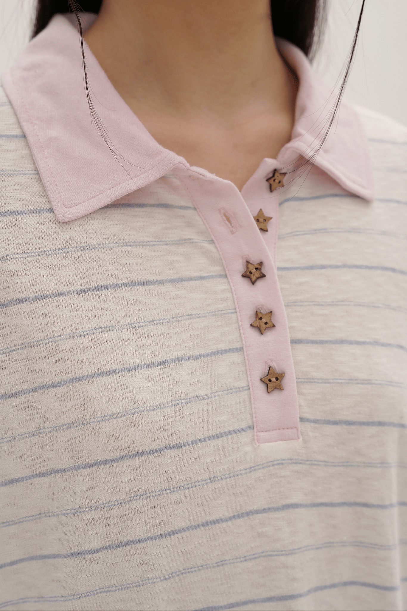 Vintage Striped Loose - Fit Long Sleeve Tee - COPPING THREADS - MOROMORO