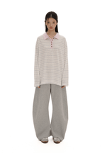 Vintage Striped Loose - Fit Long Sleeve Tee - COPPING THREADS - MOROMORO