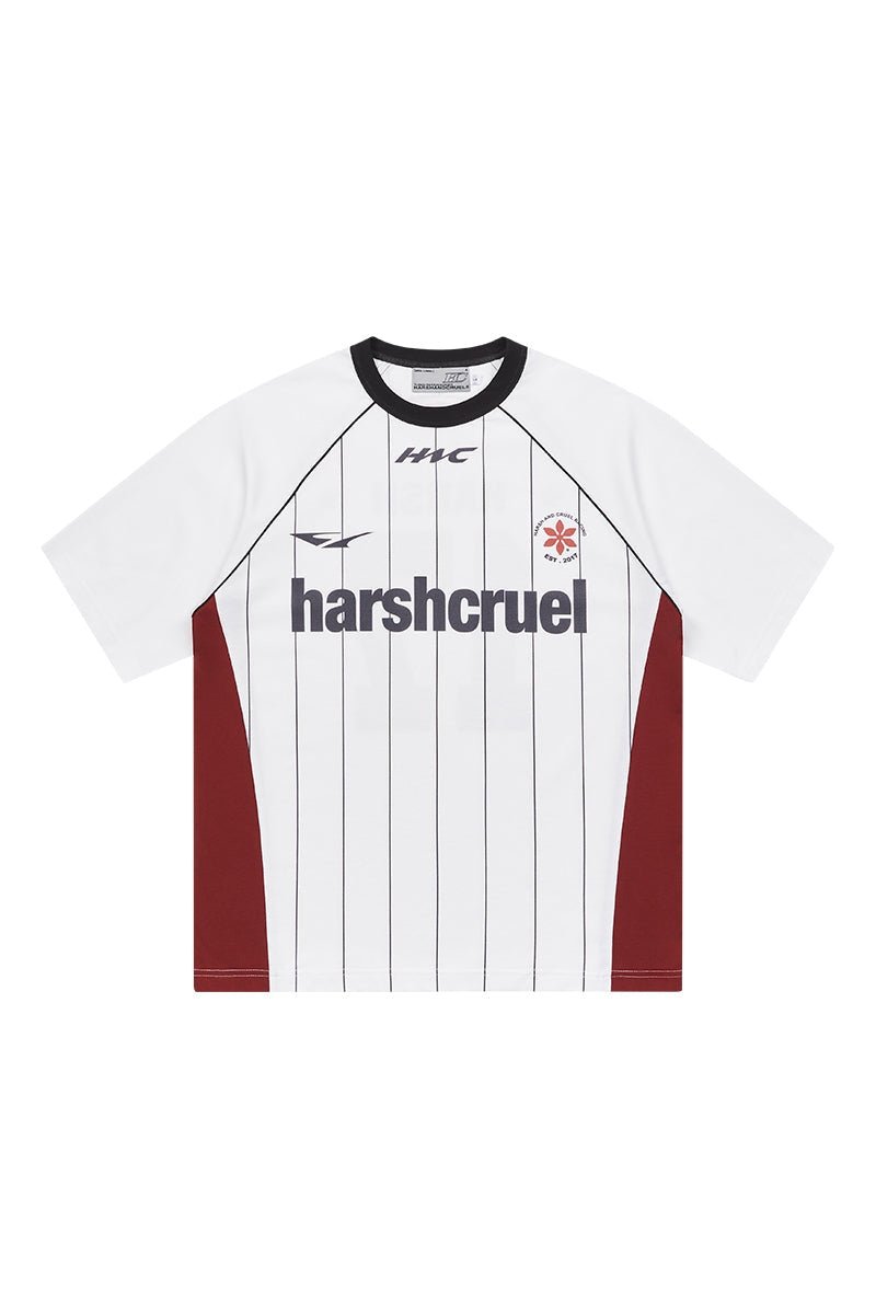 Vintage Striped Patchwork Raglan Jersey Tee - COPPING THREADS - Harsh and Cruel