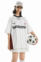 Vintage Striped Patchwork Raglan Jersey Tee - COPPING THREADS - Harsh and Cruel