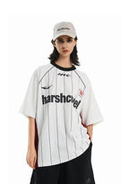 Vintage Striped Patchwork Raglan Jersey Tee - COPPING THREADS - Harsh and Cruel