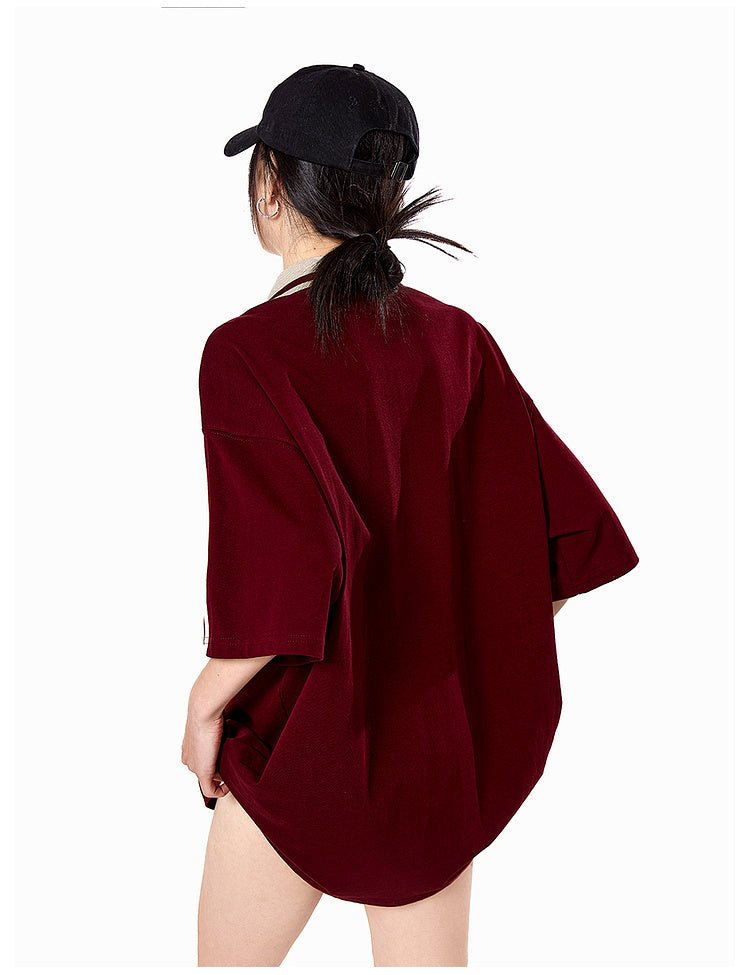 Vintage Striped Polo Collar Tee - COPPING THREADS - CATTEE