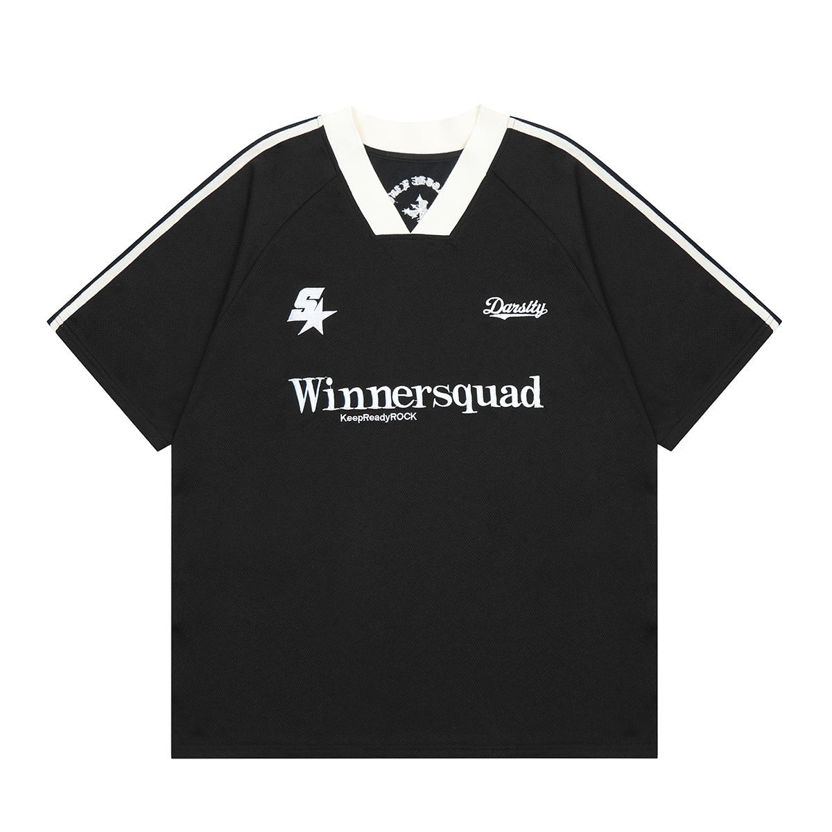 Vintage Striped Sleeve Blokette Jersey Tee - COPPING THREADS - CHICISLAND