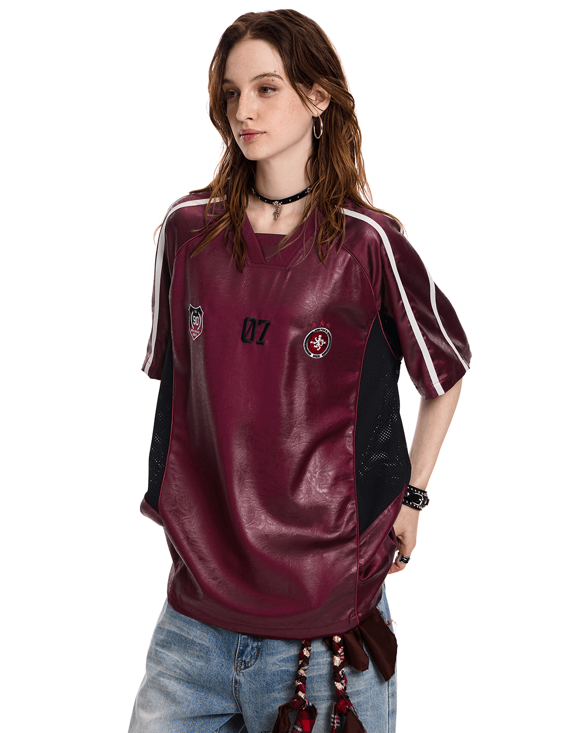 Vintage Textured Athletic Jersey Tee - COPPING THREADS - CT Select