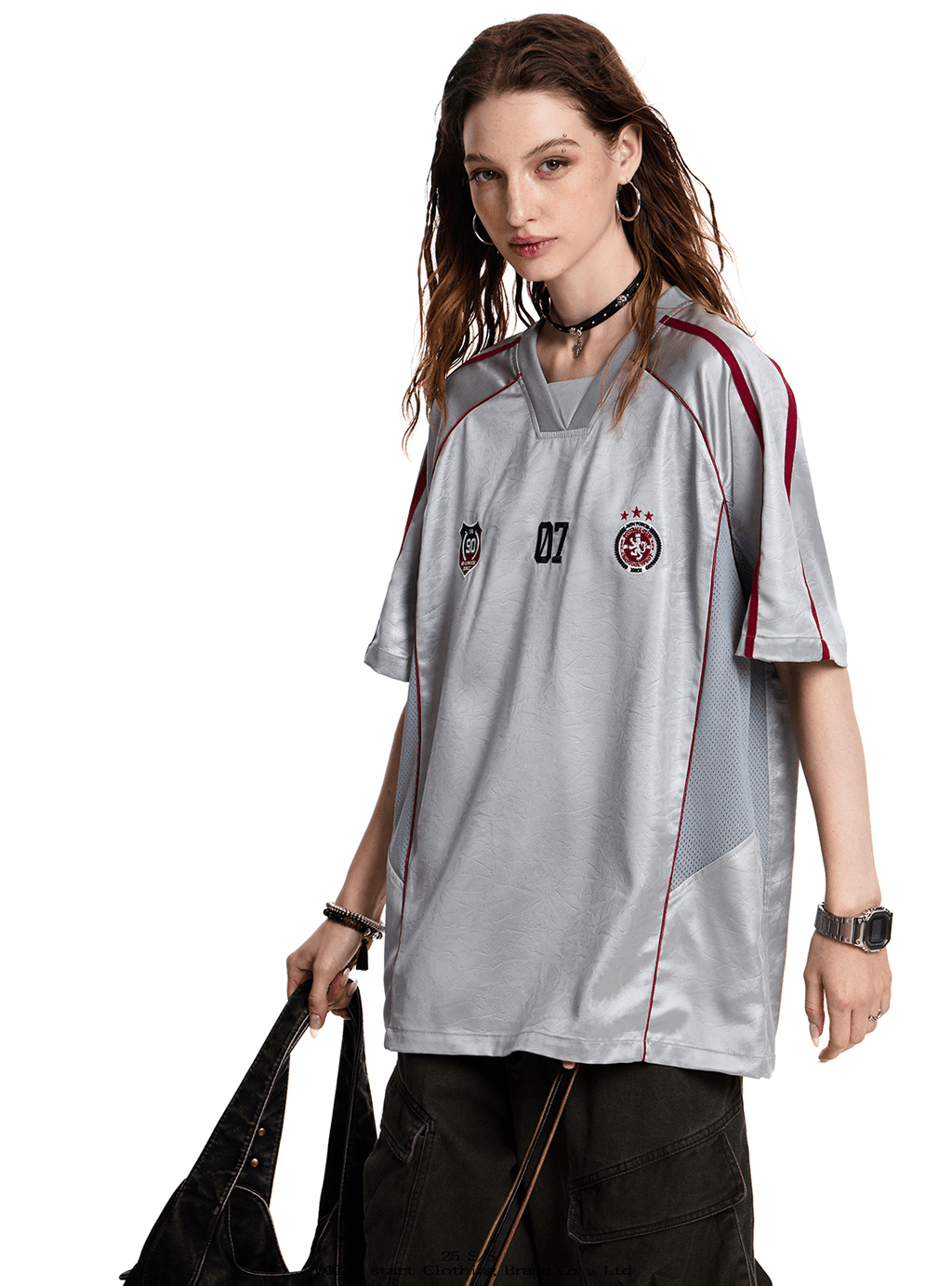 Vintage Textured Athletic Jersey Tee - COPPING THREADS - CT Select