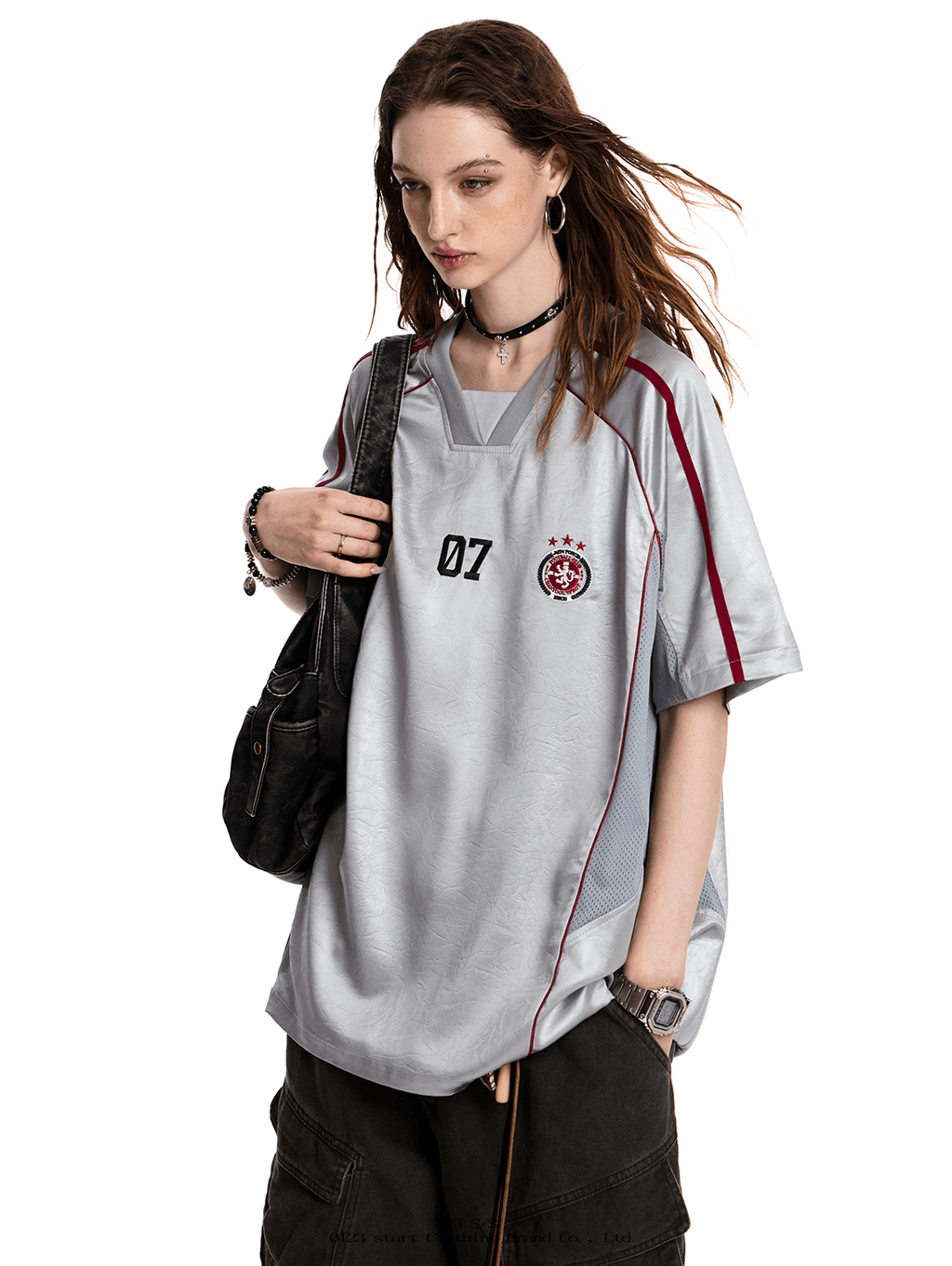 Vintage Textured Athletic Jersey Tee - COPPING THREADS - CT Select