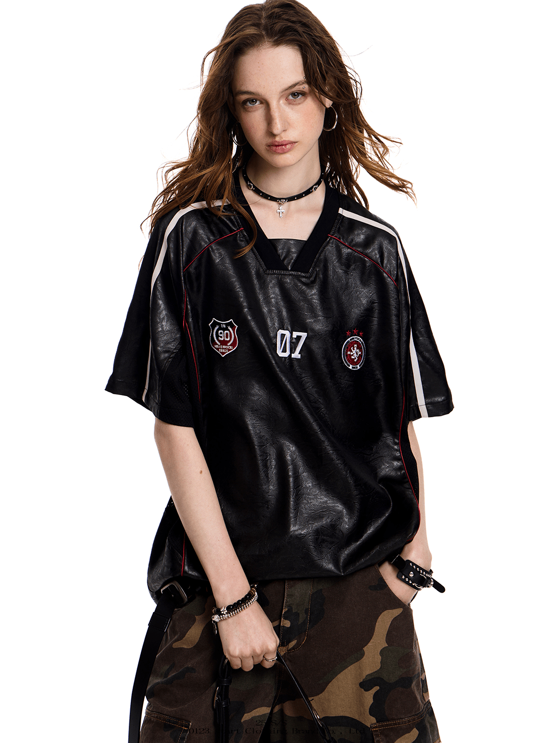 Vintage Textured Athletic Jersey Tee - COPPING THREADS - CT Select