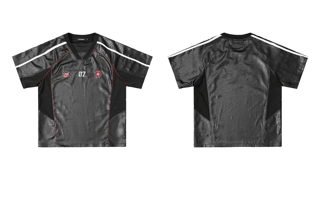 Vintage Textured Athletic Jersey Tee - COPPING THREADS - CT Select