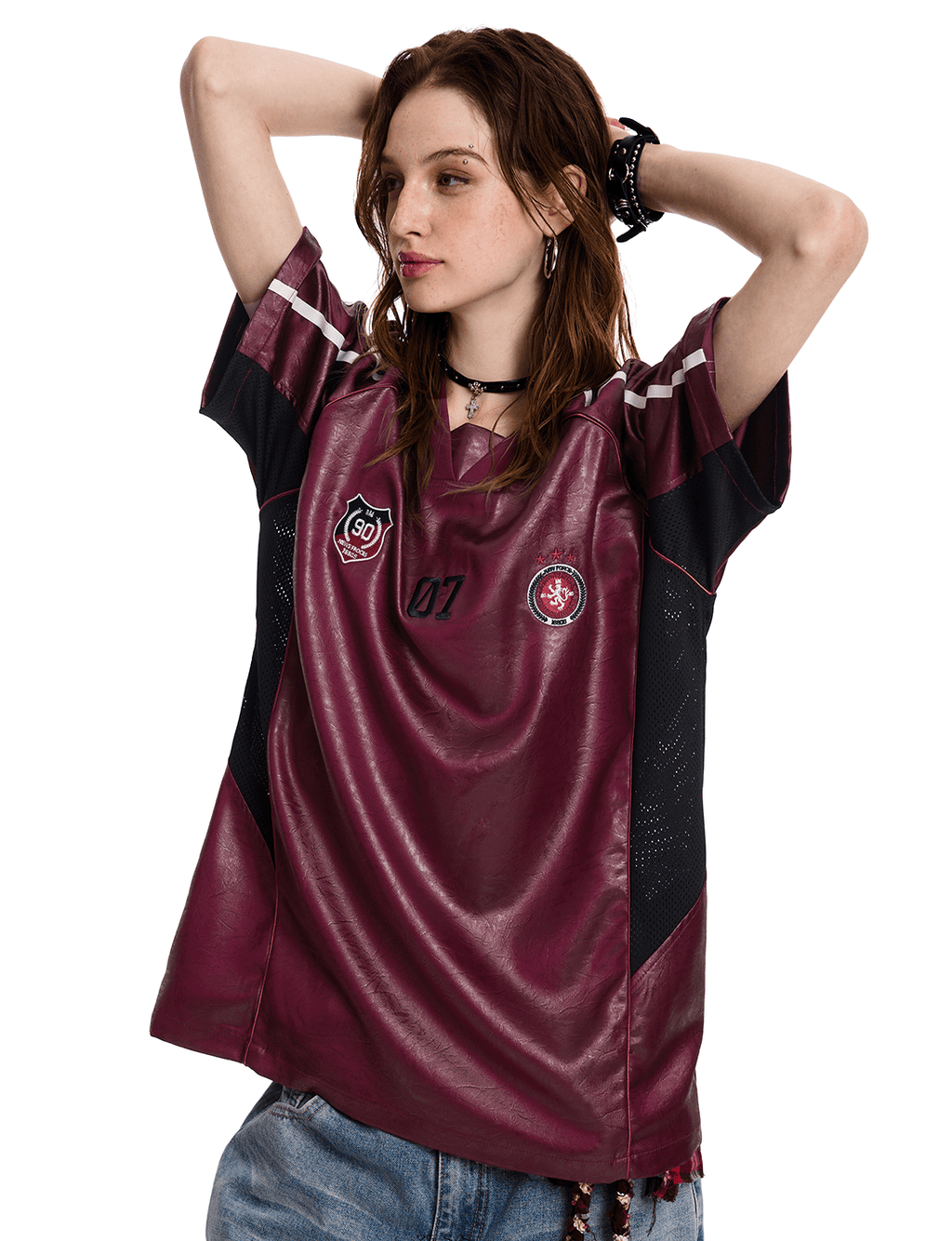 Vintage Textured Athletic Jersey Tee - COPPING THREADS - CT Select