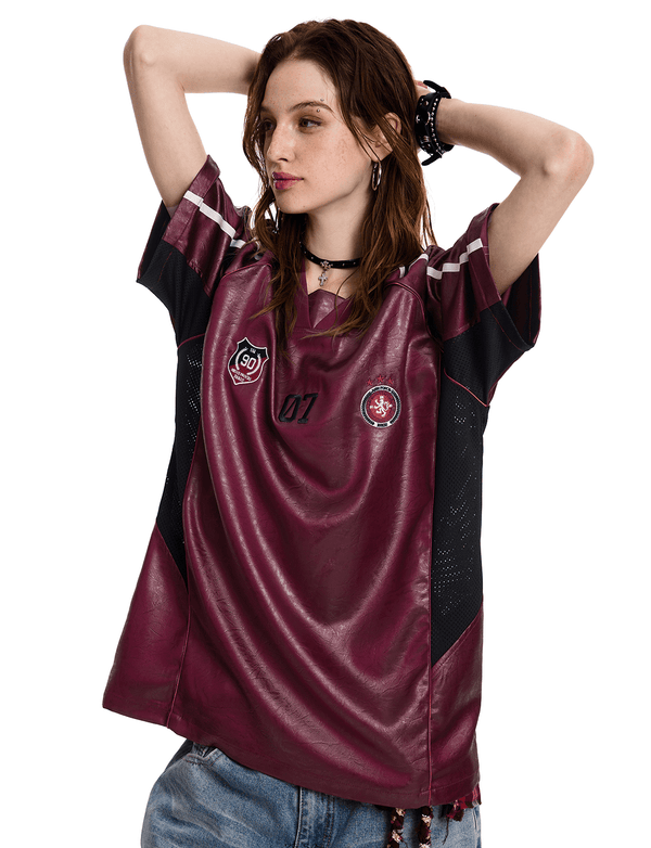 Vintage Textured Athletic Jersey Tee - COPPING THREADS - CT Select