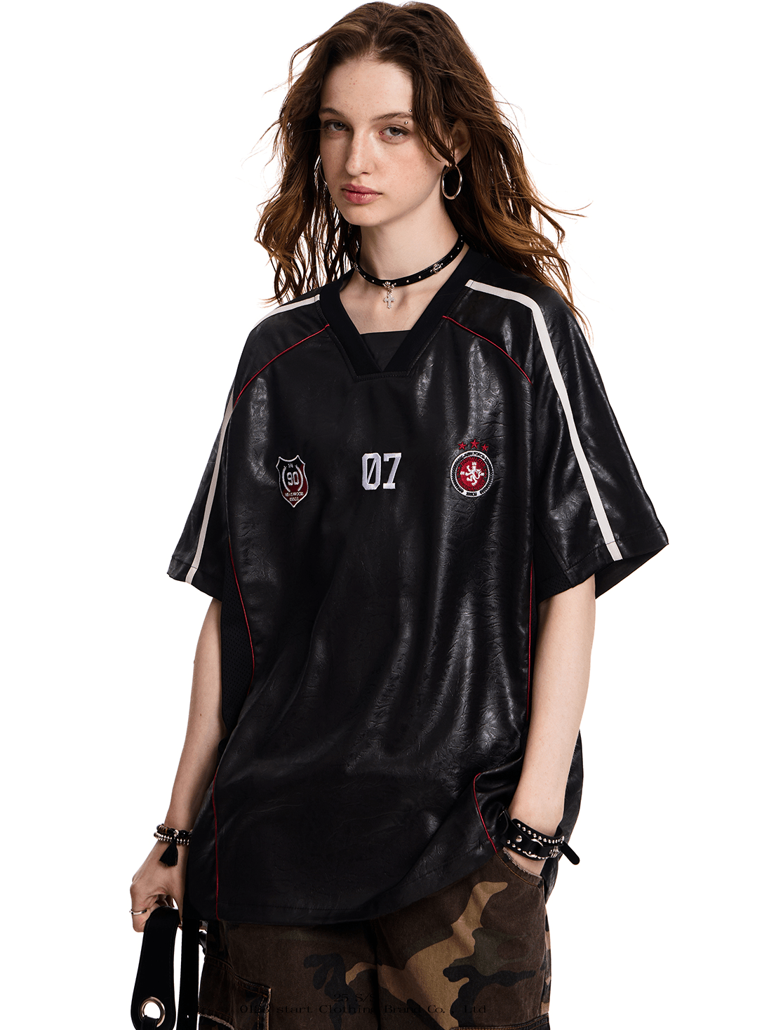 Vintage Textured Athletic Jersey Tee - COPPING THREADS - CT Select