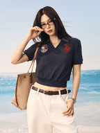 Vintage Towel - Texture Jersey Polo Shirt - COPPING THREADS - Harsh and Cruel