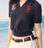 Vintage Towel - Texture Jersey Polo Shirt - COPPING THREADS - Harsh and Cruel