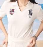 Vintage Towel - Texture Jersey Polo Shirt - COPPING THREADS - Harsh and Cruel