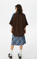 Vintage Triple - Stripe Sleeve Oversized Tee - COPPING THREADS - CHICISLAND