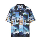Vintage UFO Print Short Sleeve Shirt - COPPING THREADS - CT Select