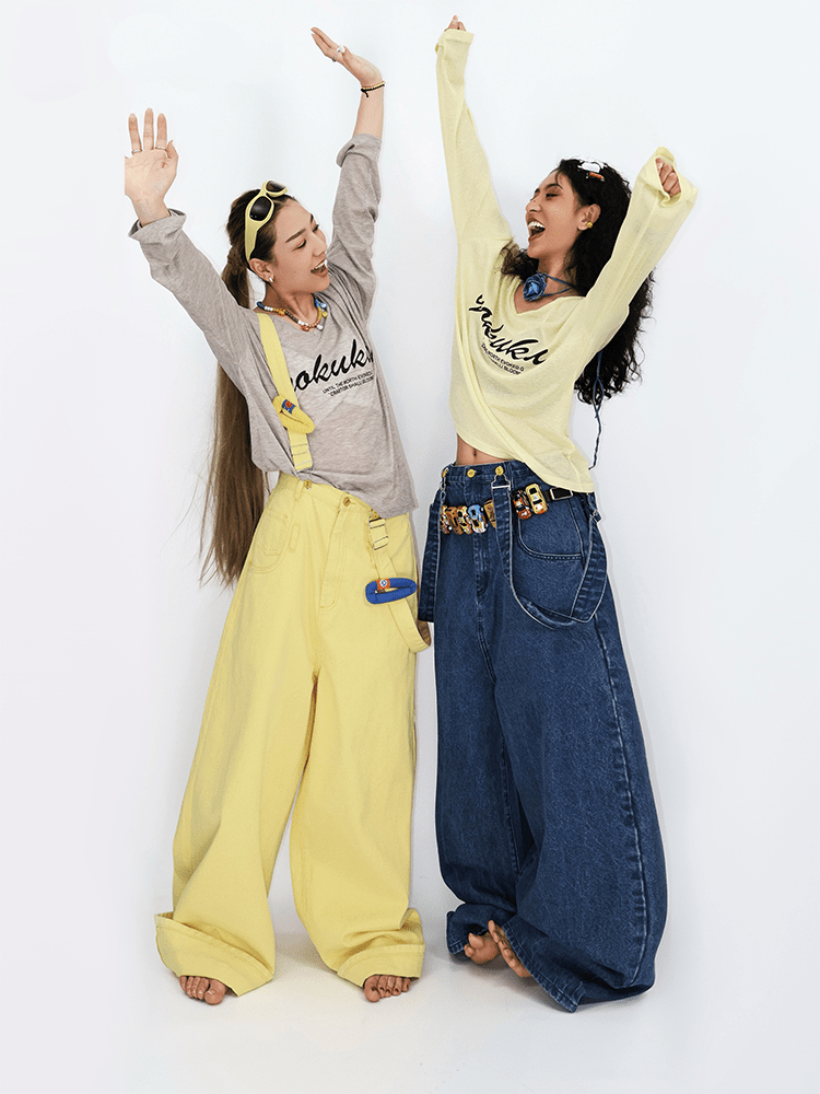 Vintage V - Neck Long Sleeve Graphic Tee - COPPING THREADS - Yokuku