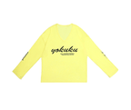 Vintage V - Neck Long Sleeve Graphic Tee - COPPING THREADS - Yokuku