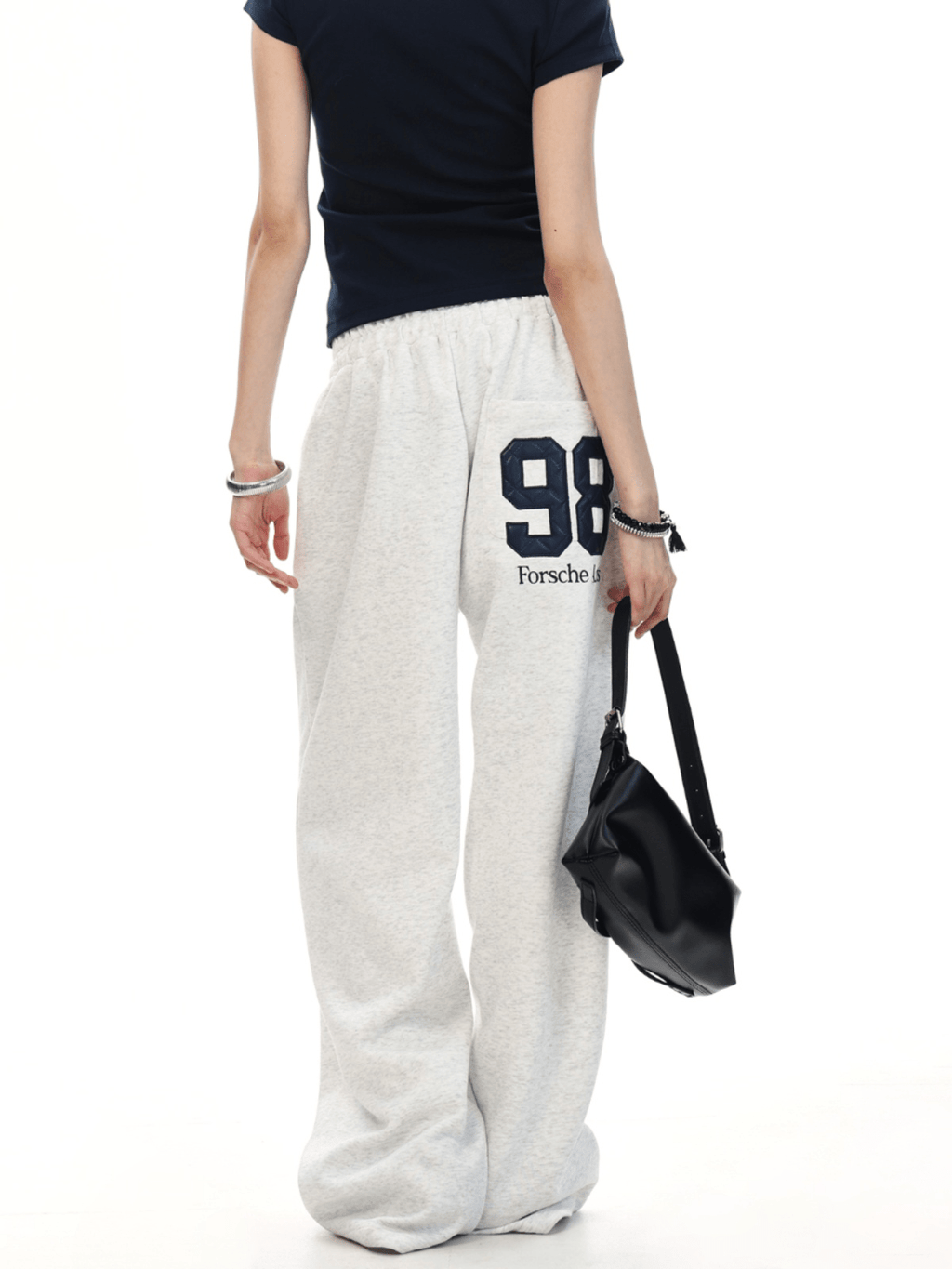 Vintage Varsity Wide - Leg Sweatpants - COPPING THREADS - 0123Start